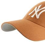 '47 Offside DT MLB New York Yankees Clay Ballpark Adjustable Snapback Hat - Brown