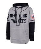 47 MLB New York Yankees Game Felt Fifties Shortstop Pullover - Grey/Navy
