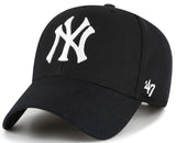 '47 MVP Sure Shot MLB New York Yankees Snapback Hat - Black/White