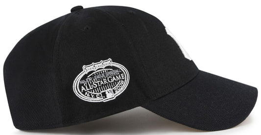 '47 MVP Sure Shot MLB New York Yankees Snapback Hat - Black/White