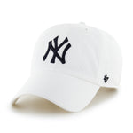 47 New York Yankees White Clean Up Adjustable Cap - White/Navy