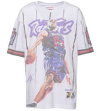 Mitchell & Ness Youth Toronto Raptors Vince Carter Playmaker Sub S/S T-Shirt - White