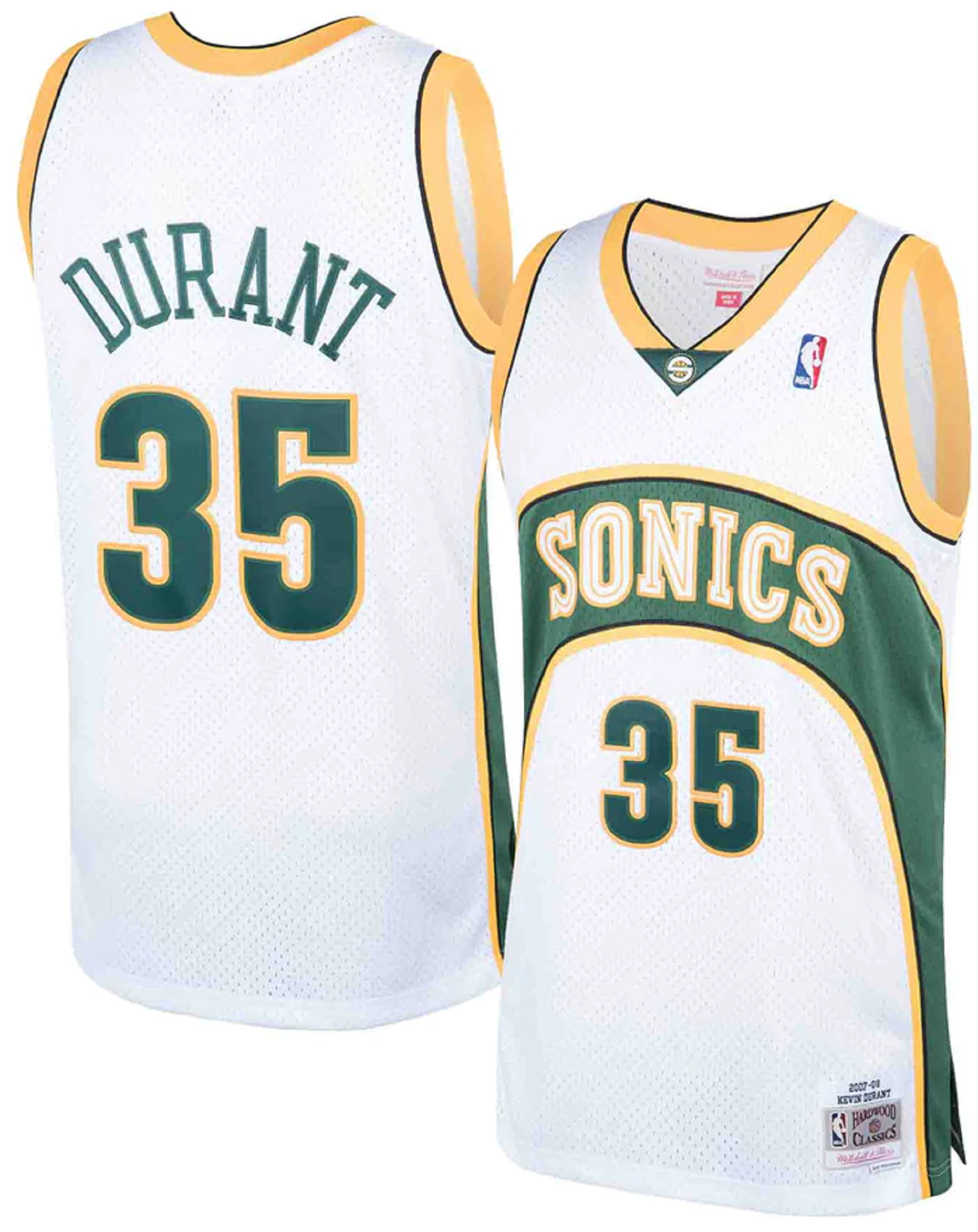 SEATTLE SUPERSONICS DURANT 35番 ジャージ Men's Mitchell & Ness NBA Kevin Durant Seattle SuperSonics