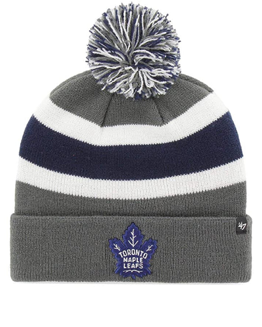 Toronto Maple Leafs '47 Breakaway Cuff Knit Toque - Charcoal