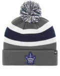 Toronto Maple Leafs '47 Breakaway Cuff Knit Toque - Charcoal