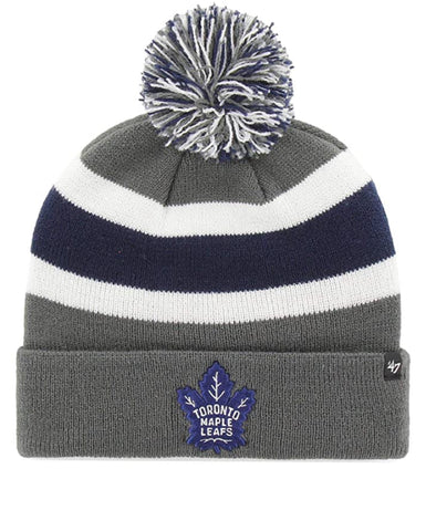 Toronto Maple Leafs '47 Breakaway Cuff Knit Toque - Charcoal