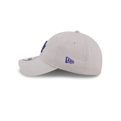 New Era Los Angeles Dodgers Light Grey 9TWENTY 920 Adjustable Hat