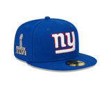 New Era New York Giants Super Bowl 46 59FIFTY Hat - Royal Blue