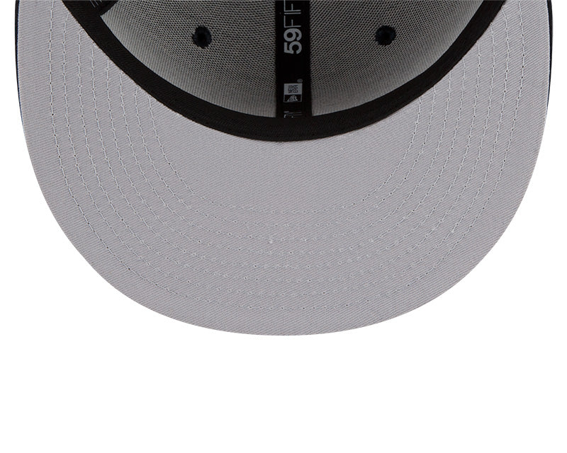 New Era Boston Red Sox 59FIFTY Black Red Logo - Fitted Hat