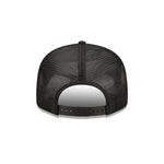 New Era Toronto Blue Jays Adjustable 9Fifty MLB Trucker Snapback Hat - Black Out