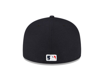 New Era Boston Red Sox 59FIFTY Black Red Logo - Fitted Hat