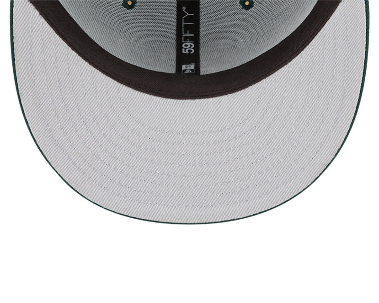 New Era Blue Jays 59FIFTY Green White Logo - Fitted Hat