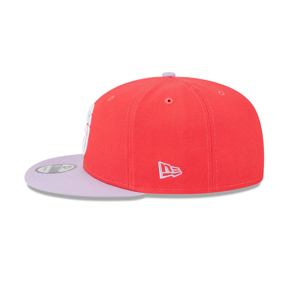 New Era Toronto Red White Logo 9Fifty Snapback Hat