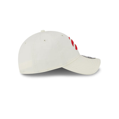 New Era Toronto Red White Logo 9twenty Adjustable Hat