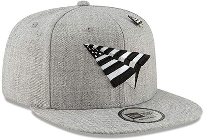 New Era Paper Planes Original Crown Adjustable Snapback Hat - Heather Grey
