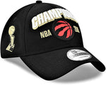 New Era Toronto Raptors Locker Room NBA 2019 Champions 9Twenty Adjustable Cap - Black