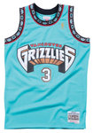 Men's Vancouver Grizzlies Shareef Abdur-Rahim #3 Teal Mitchell N Ness Swingman Player Jersey