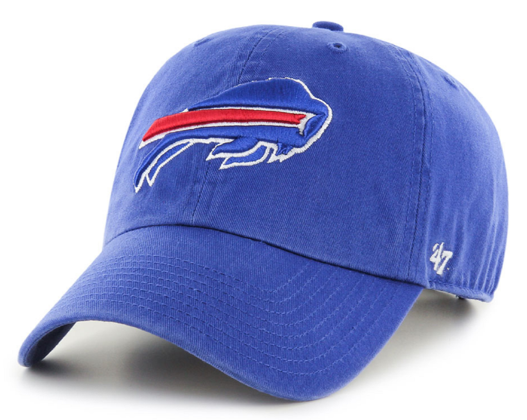 Buffalo Bills NFL 47 Brand Adjustable Unstructured Clean Up Blue