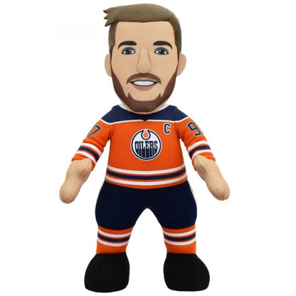 Connor McDavid 10" NHL Plush Figure Bleacher Creature - Edmonton Oilers