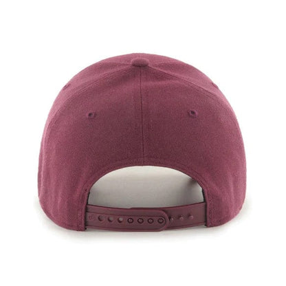 New York Yankees '47 MVP Adjustable Hat - Burgundy & Gold Logo