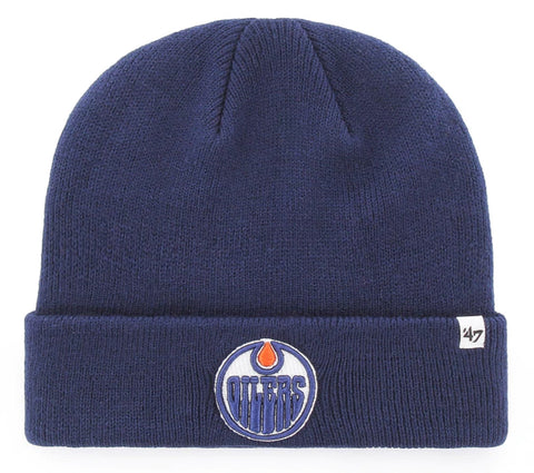Edmonton Oilers '47 Cuff Knit Toque - Navy Blue