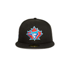 New Era 25th Season Toronto Blue Jays 59FIFTY Black - Fitted Hat