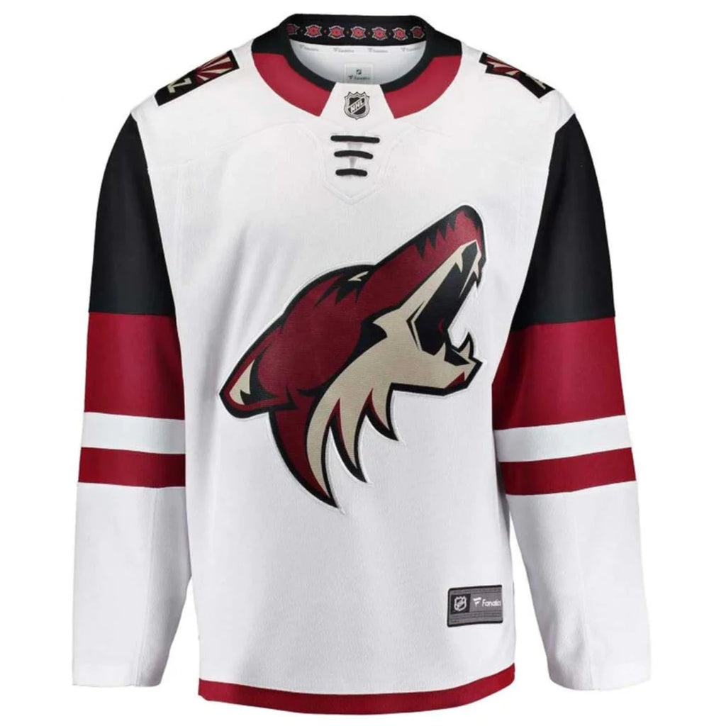 Fanatics Kids Youth Arizona Coyotes Breakaway Away Jersey