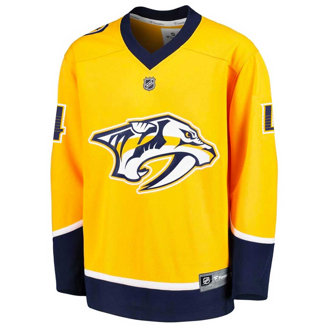 Fanatics - Kids' (Youth) Nashville Predators Ryan Ellis Replica Home Jersey