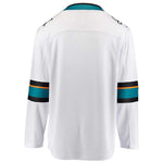 Fanatics - Kids' (Youth) San Jose Sharks Breakaway Away White Jersey