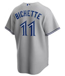 Toronto Blue Jays Bo Bichette Nike Grey Replica Player - Jersey