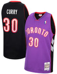 Men's Mitchell & Ness Dell Curry Purple Toronto Raptors Hardwood Classics 1999 Swingman - Jersey