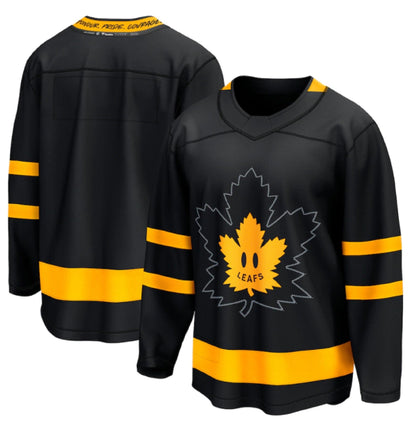 Men's Toronto Maple Leafs John Tavares Fanatics Branded Black - Alternate Premier Breakaway Reversible Player Jersey