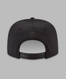 Paper Plane Original Crown Old School Snapback Hat with Green Undervisor