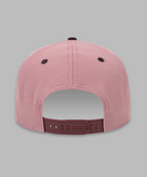 Paper Planes Scripted Mantra Color block Snapback Hat - Rose