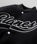 Paper Plane Varsity Jacket
