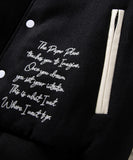 Paper Plane Varsity Jacket