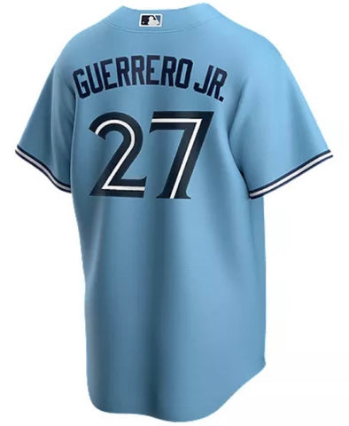 Nike Youth Replica Toronto Blue Jays Vladimir Guerrero Jr #27 Cool Base  White Jersey