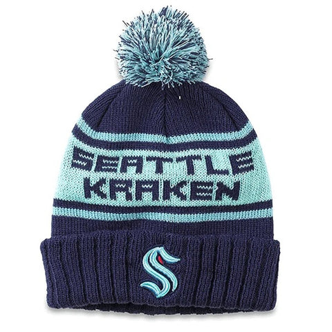 Seattle Kraken Pillow Line Knit Toque
