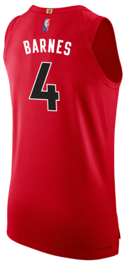 Raptors Nike Men's 2021-22 Authentic Icon Diamond Jersey - Barnes