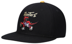 Men's Mitchell & Ness Black Toronto Raptors Dribble Gold Tip II - Snapback Hat