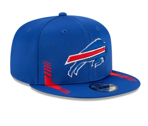 Buffalo Bills New Era 2021 Sideline Home 9Fifty Snapback Hat