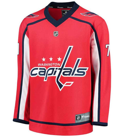 Braden Holtby Washington Capitals Youth Premier Player Red Jersey Size Small