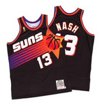 Men's Phoenix Suns Steve Nash #13 Black Mitchell N Ness Swingman Player Jersey