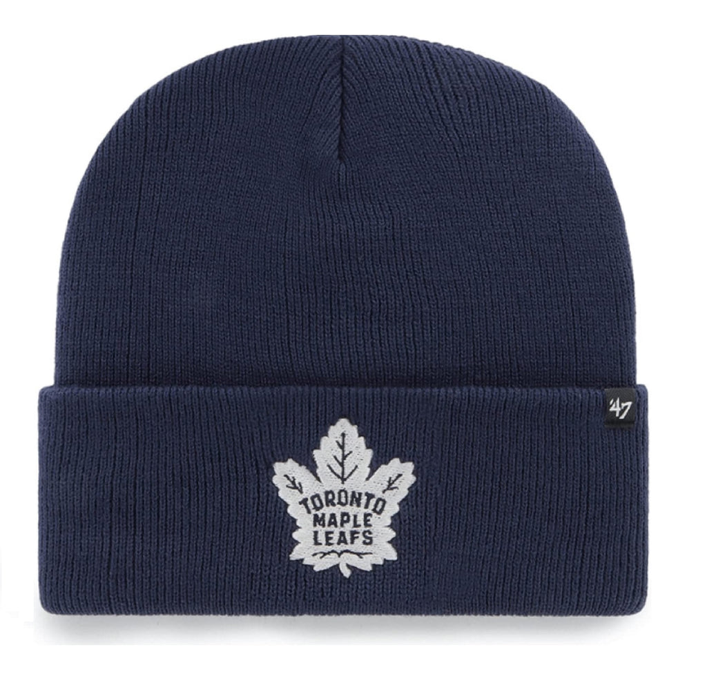 Toronto Toque Color Toronto Maple Leafs '47 Cuff Knit Toque - Light Navy – The Sports ...
