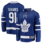 Men's Toronto Maple Leafs John Tavares #91 Fanatics Branded Blue Home - Breakaway Player Jersey