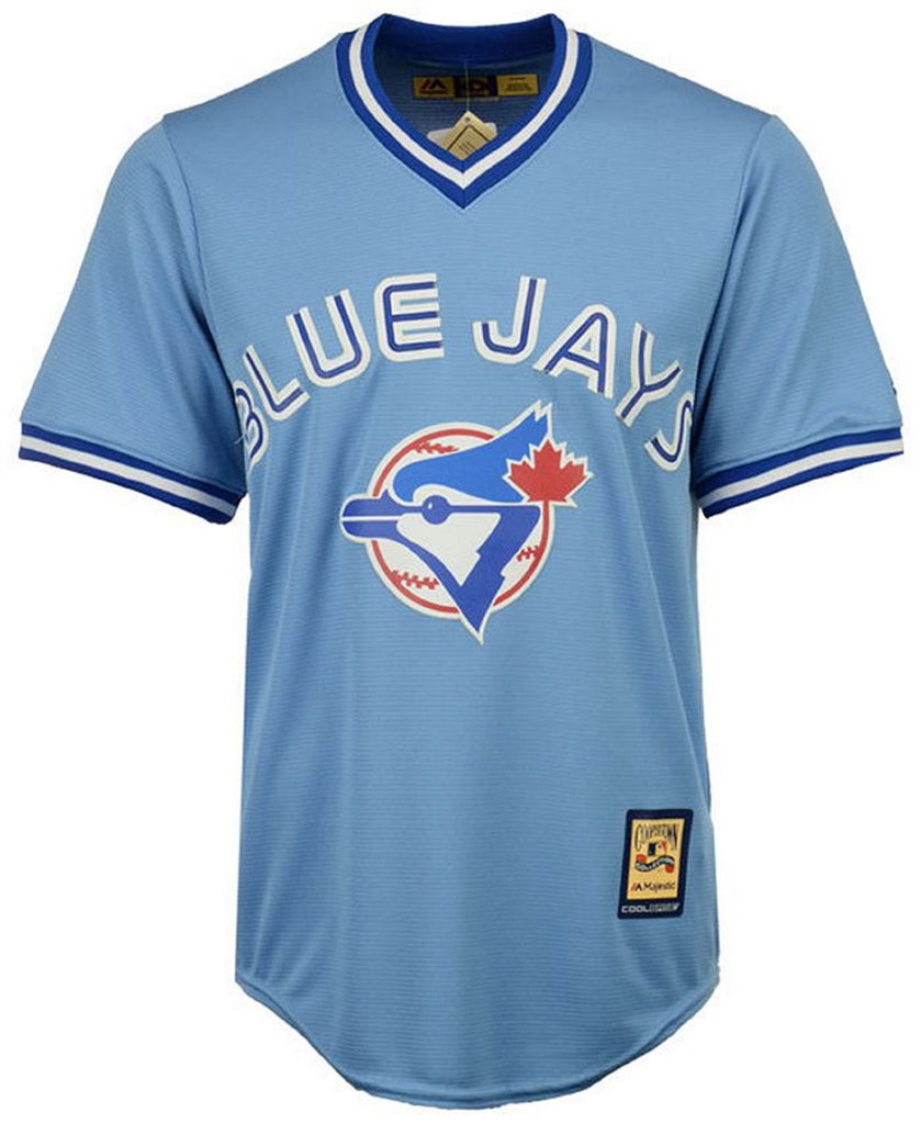 Toronto Blue Jays Baby Blue Blank Cooperstown Official Majestic