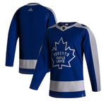 Toronto Maple Leafs adidas 2020/21 - Reverse Retro Wordmark Jersey - Blue