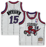 Men's Toronto Raptors Vince Carter #15 White Mitchell & Ness Swingman Jersey