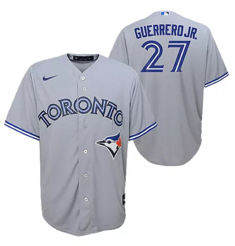 Vladimir Guerrero Jr. Toronto Blue Jays Nike Youth Alternate Replica Player Jersey - Grey Twill