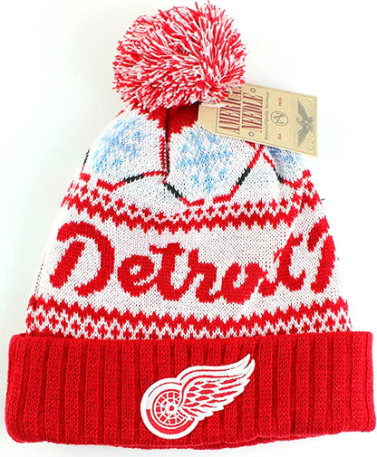 Detroit Red Wings Peak Red Toque
